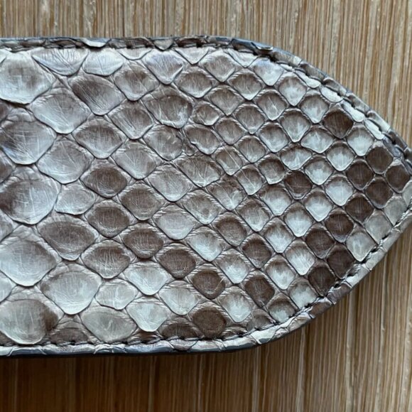 Gorgeous genuine python belt by Italian leathermaster de Nicola, NWOT, 85cm main image 5